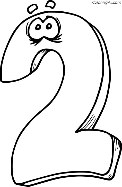 number  coloring pages coloringlib