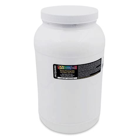 Jacquard Versatex Screen Printing Ink Opaque White 128 Oz Jar Michaels