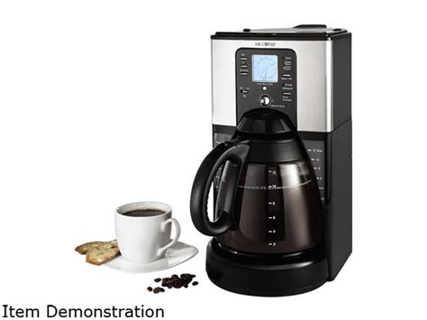 Mr Coffee Ftx41 Rb Stainless Steel Performance Brew 12 Cup Programmable Coffee Maker Stainless