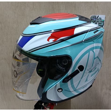 Jual Helm G Optimax Motif Double Visor Shopee Indonesia