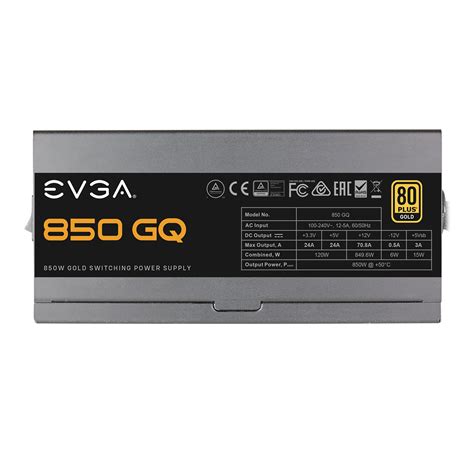 Evga Eu Products Evga Gq Gold W Semi Modular Evga