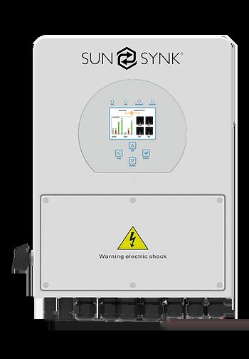 Sunsynk 3 6kW 1P Hybrid PV Inverter 48V C W Wifi Dongle IP65 Get