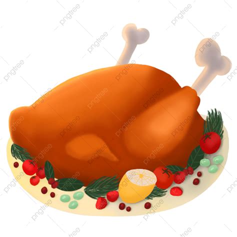 Cooked Turkey Cartoon