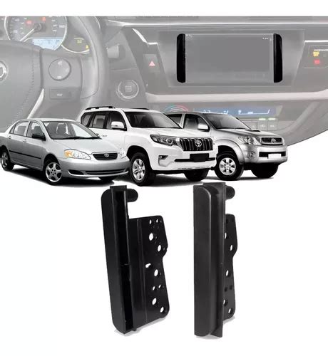 Moldura Multimídia Dvd 2din Toyota Hilux Etios Corolla Rav4