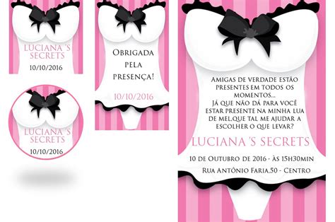 Kit Digital Chá de Lingerie 03 Elo7 Produtos Especiais