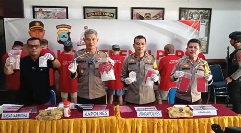 Polres Tapin Ungkap Kasus Narkotika Di Awal Tahun