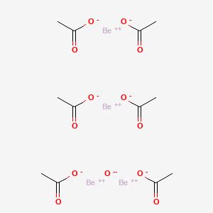 Beryllium oxyacetate | C12H18Be4O13 | CID 3035396 - PubChem