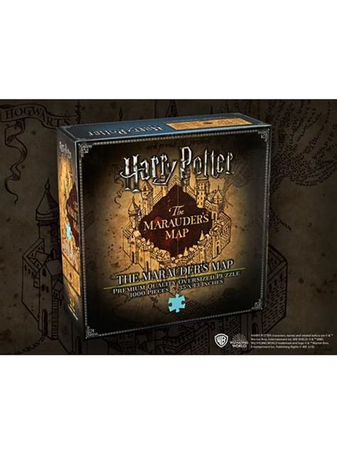 Puzzle Carte Du Maraudeur Harry Potter Funidelia