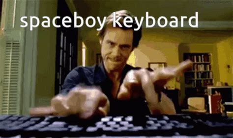 spaceboy keyboard gif spaceboy space keyboard discover share gifs