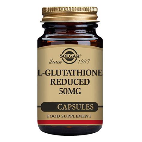 Solgar L-Glutathione 50 mg - 30 kap. | NPD-01170
