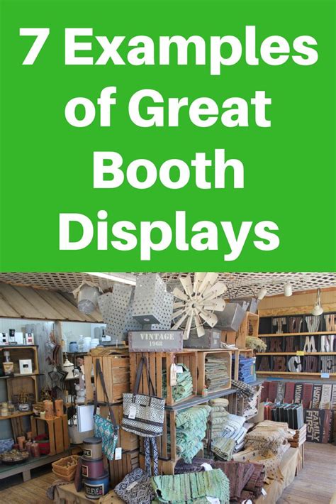 7 Examples Of Great Flea Market Booth Displays And Why Flea Market