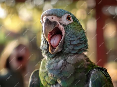 Parrot laughing like a human everyone looking confused parrot proud