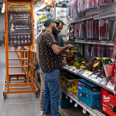 Home Depot Tool Aisle