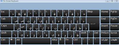 شرح إستخدام لوحة المفاتيح العربية في ويندوز On Screen Keyboard