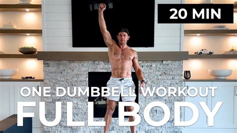 20 Min Full Body One Dumbbell Workout 🔥 High Intensity 🔥 Youtube