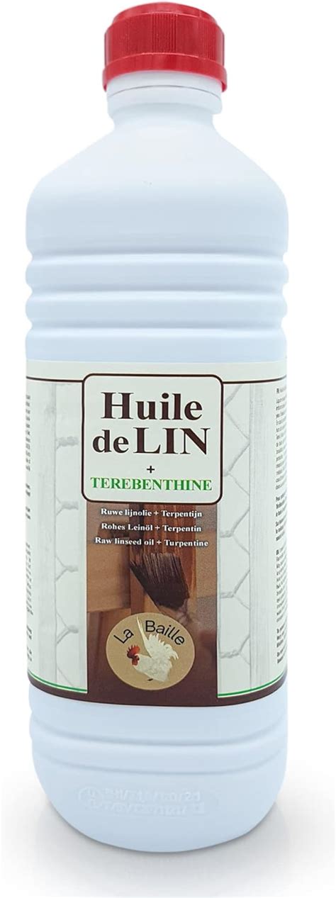 Huile De Lin T R Benthine La Baille Pr Te L Usage Pour Bois Et