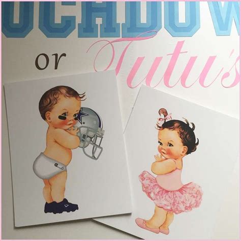 Touchdowns Or Tutu S Gender Reveal Party Ideas Photo 5 Of 9 Baby