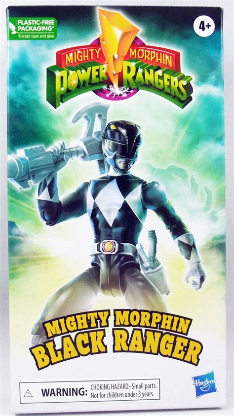 Mighty Morphin Power Rangers 30th Anniversary - Black Ranger - Hasbro 6 ...