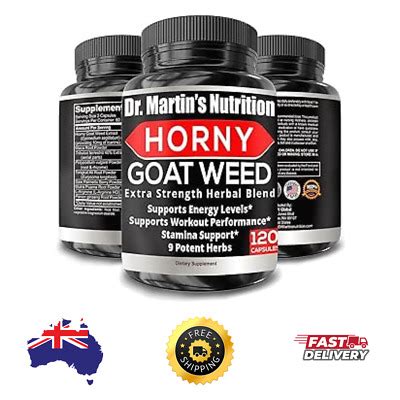 Horny Goat Weed Super Strength 1000mg 120 Capsules With Maca Arginine