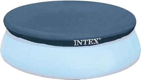 Intex E Intex Foot Round Easy Set Pool Cover With Rope Tie And