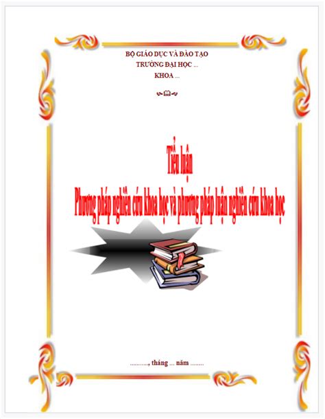 Download Tham Khảo 10 Mẫu Bài Tiểu Luận Phương Pháp Nghiên Cứu Khoa