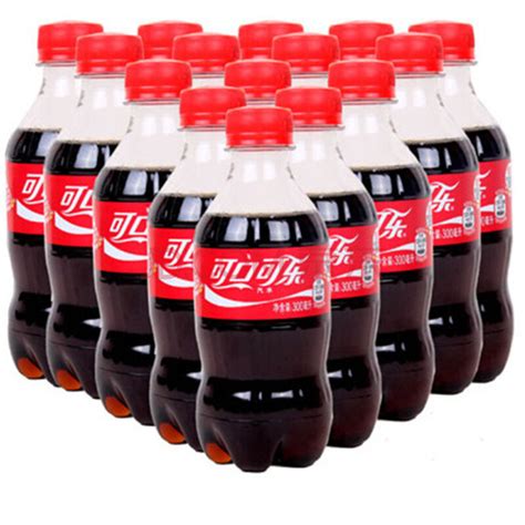 可口可乐 Coca Cola 汽水饮料 碳酸饮料 300ml12瓶整箱装 福卡商城