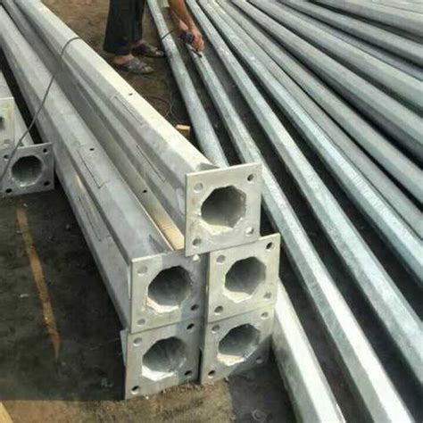 Hot Dip Galvanized Octagonal Poles Application Laboratory At Best Price In Hooghly Subham