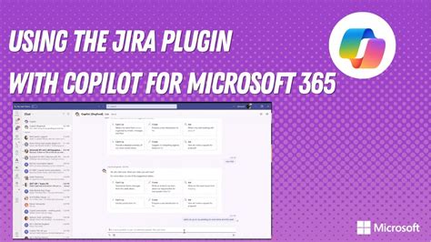 Using The Jira Plugin With Microsoft Copilot Youtube