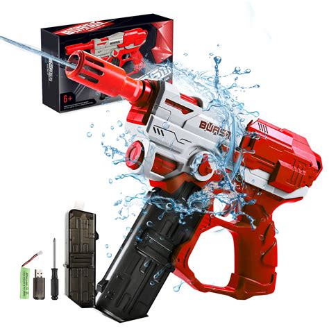 Electric Water Gun Squirt Gun Toys Automatic Water Soaker Gun Up To