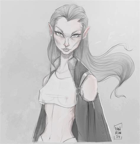 ArtStation - girl Sketch