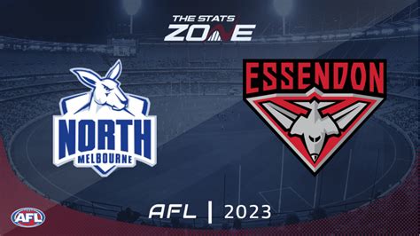 North Melbourne Vs Essendon Round 22 Preview And Prediction 2023