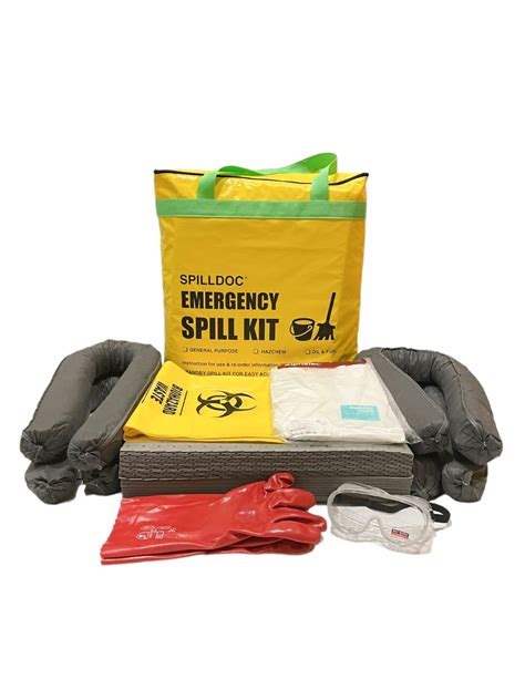 Spilldoc 40 Litre General Purpose Spill Kit — Spilldoc Singapore