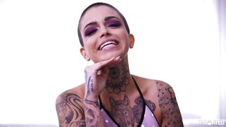 Leigh Raven Shows Off Her Split Tongue And Pierced Tits Porn Movies 3Movs