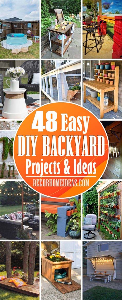 48 Best Diy Backyard Ideas That Are So Easy To Copy Backyard Diy