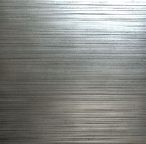 Aluminium Metal Deep Brushed Texture Seamless Bpr Material High