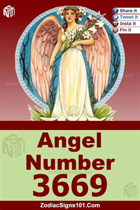 3669 Angel Number Spiritual Meaning And Significance - ZodiacSigns101