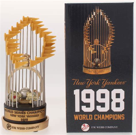 New York Yankees 1998 World Series Champions Replica Trophy | Pristine ...