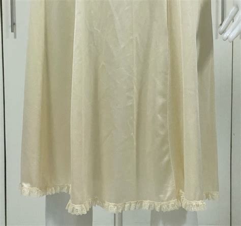 Classic Nude Lace Trim Nightdress On Carousell