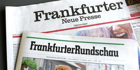 Übernahme der Frankfurter Rundschau Strategie Monopol taz de