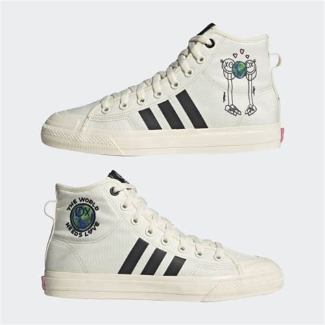 adidas Nizza Hi RF x André Saraiva Shoes White Men s Lifestyle