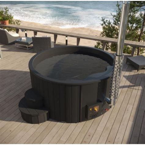 Saunalife Wood Fired Hot Tub Model S4b Sunflare Saunas And Spas