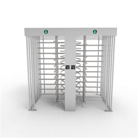 Outdoor Or Indoor Barrier Gate RFID Card Reader Revolving Double Gate