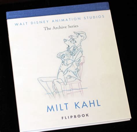 Walt Disney Nine Old Men Milt Kahl Flipbook 101 Dalmatians Animation