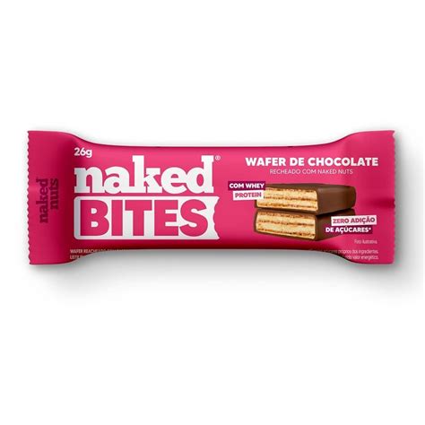 Naked Bites Unidade G Chocolate Ao Leite Naked Nuts Otimanutri