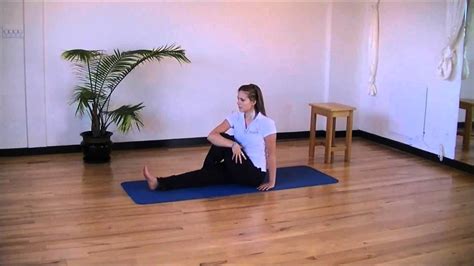 Kamloops Osteopathy Seated Piriformis Stretch Youtube