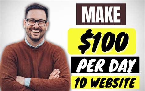 10 Legit Websites To Make 100 A Day Guaranteed Start Working From