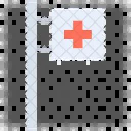 Hospital Sign Icon - Download in Flat Style