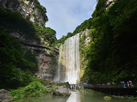 体验激情穿瀑【三峡大瀑布】半日游宜昌旅游网