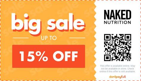 Off Naked Nutrition Coupon Promo Code Mar