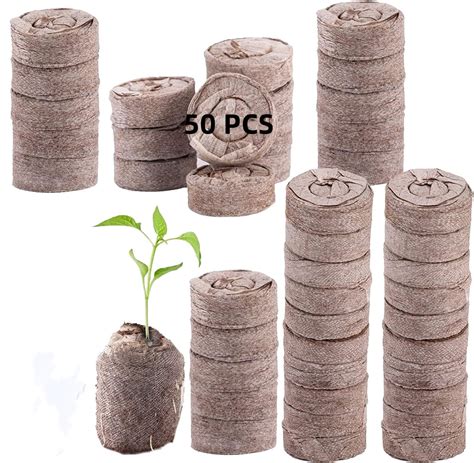 Pcs Seed Starter Pod Peat Pellets Mm For Seedlings Compressed